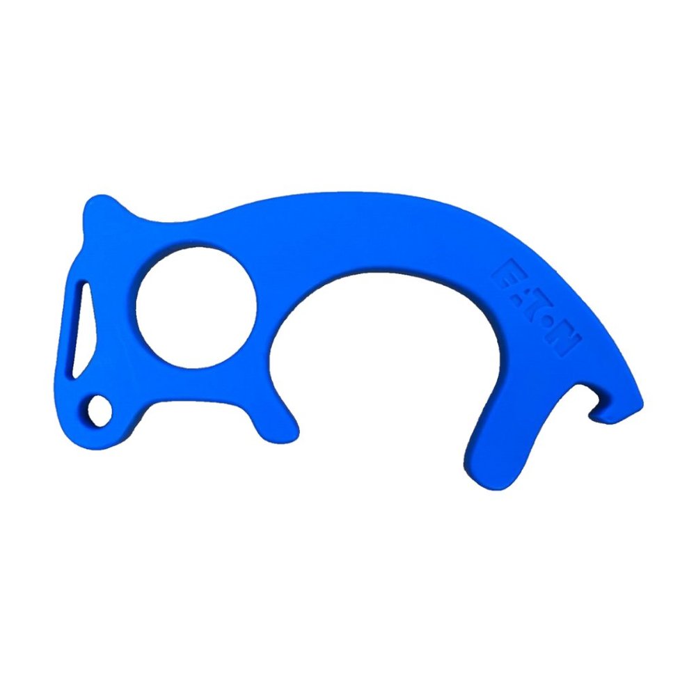 EATON 4" No Touch Hand Touchless Door Opener Key Handheld Tool Push Buttons